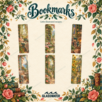 Printable Bookmarks Bundle — 48 Woodland, Botanical & Celestial Designs