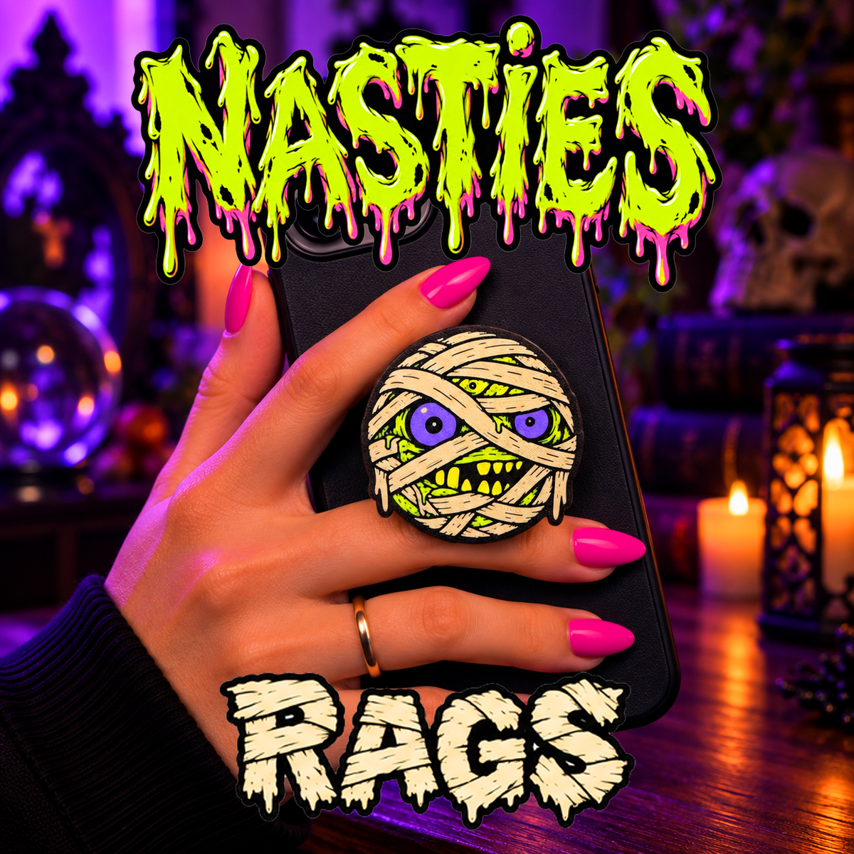Rags Mummy Phone Grip