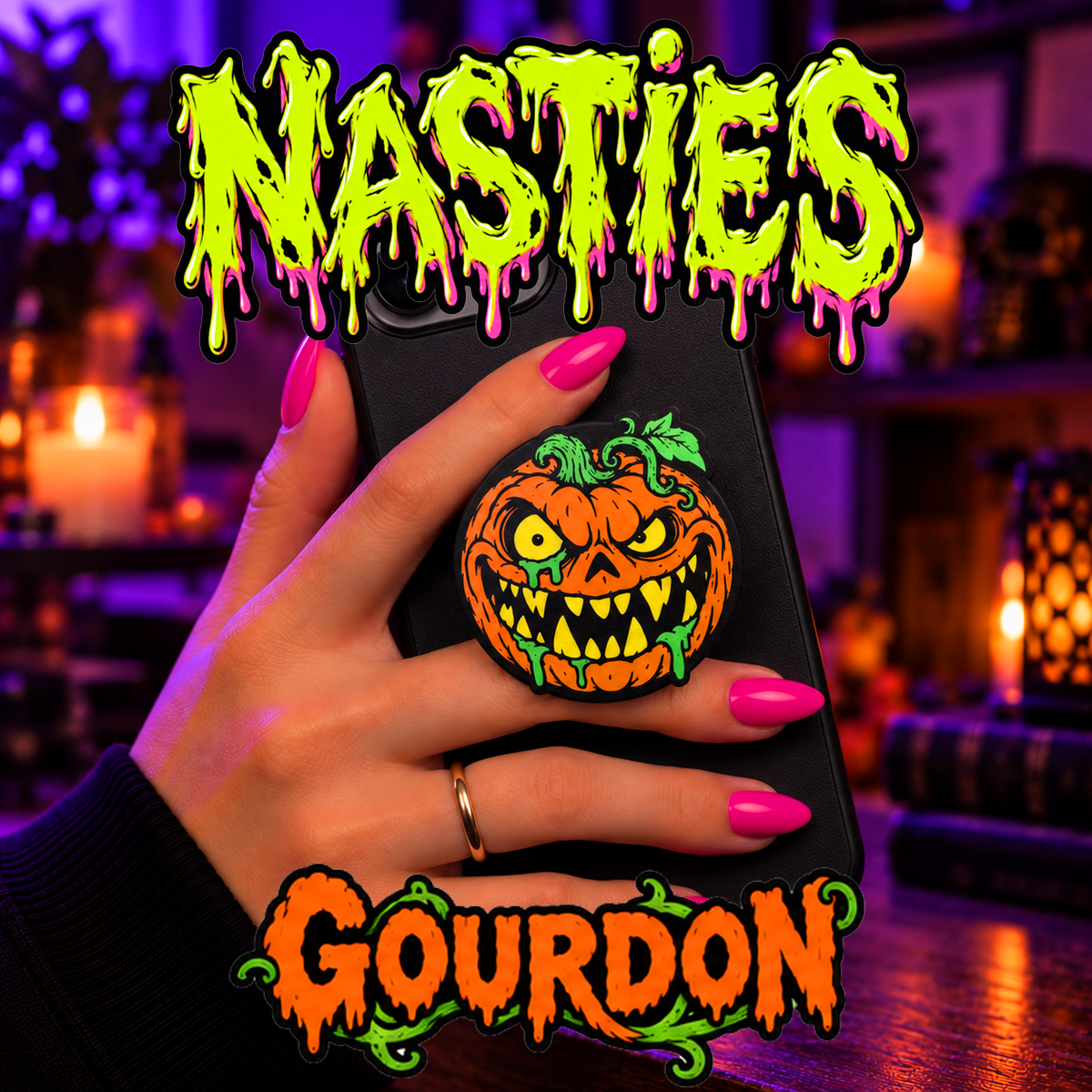Gourdon Pumpkin Phone Grip