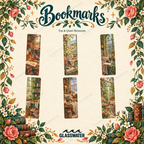 Printable Bookmarks Bundle — 48 Woodland, Botanical & Celestial Designs