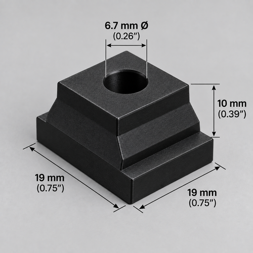 Bi-Fold Door Track Replacement Sliders | 4 Pack