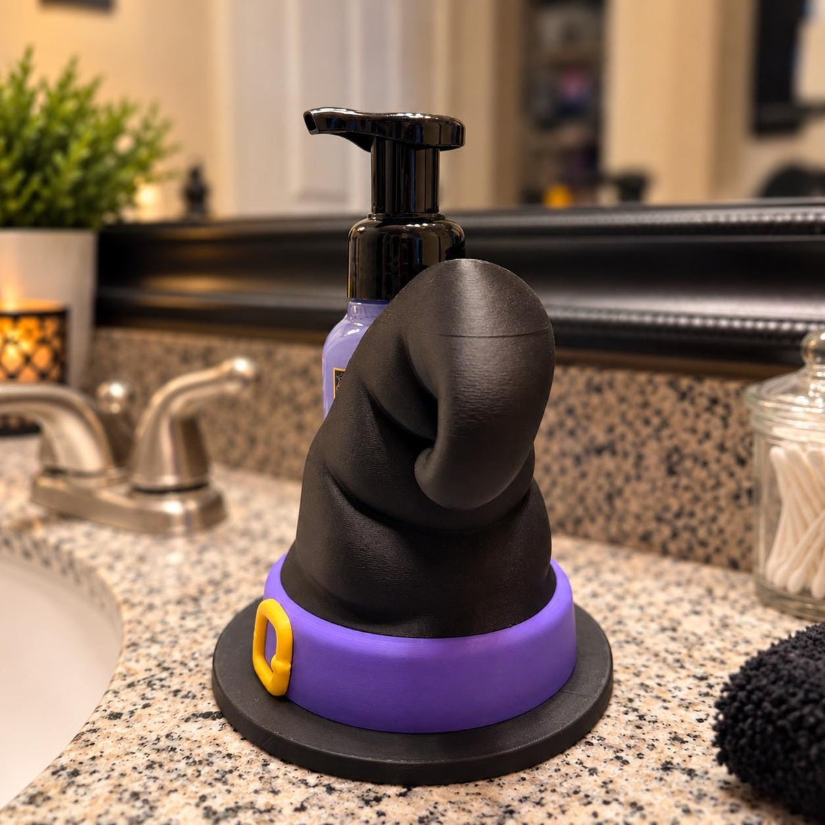 Crooked Witch Hat Foaming Soap Holder image 3