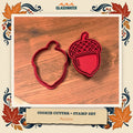 Acorn Cookie Cutter & Stamp Set feature image