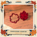 Maple Leaf Cookie Cutter & Stamp Set feature image