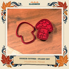 Mushroom House Cookie Cutter & Stamp Set feature image