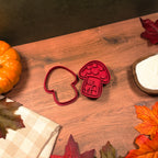 Mushroom House Cookie Cutter & Stamp Set product image