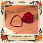Cable Knit Sweater Cookie Cutter & Stamp Set feature image