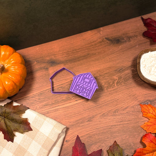 Barn Cookie Cutter & Stamp Set product image
