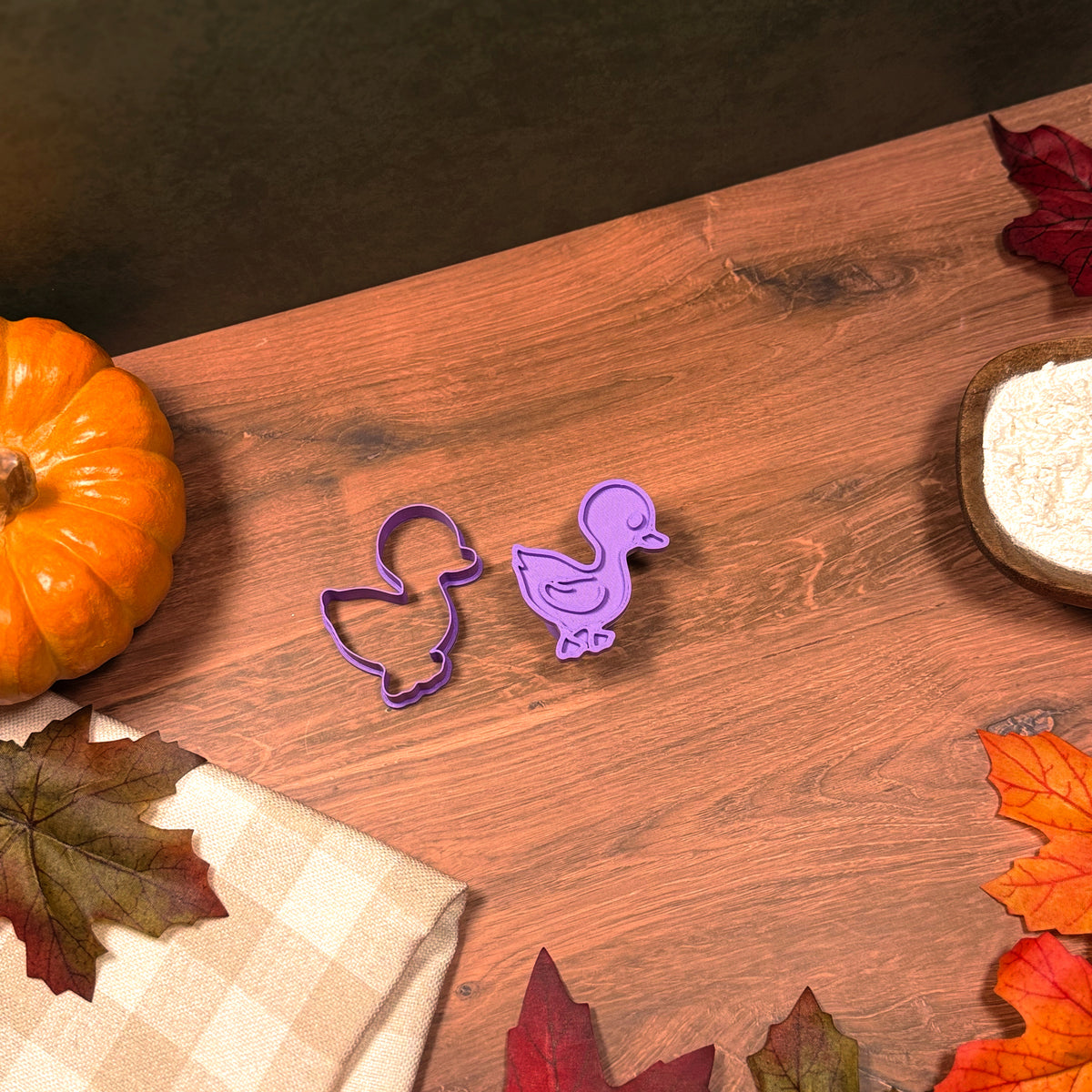 Duck Cookie Cutter & Stamp Set product image