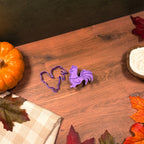 Rooster Cookie Cutter & Stamp Set product image