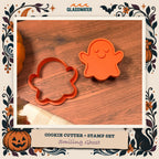 Smiling Ghost Cookie Cutter & Stamp Set feature image