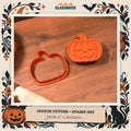 Jack-o’-Lantern Cookie Cutter & Stamp Set feature image