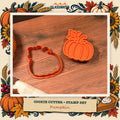 Pumpkin Cookie Cutter & Stamp Set feature image