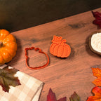 Pumpkin Cookie Cutter & Stamp Set product image