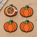 Pumpkin Coaster Set lifestyle image