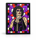 Frank-N-Furter 3D Printed Stained Glass Light Box | Rocky Horror Lamp