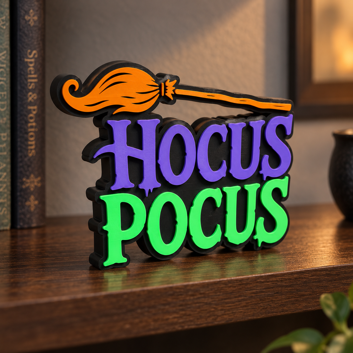 Hocus Pocus Halloween Sign