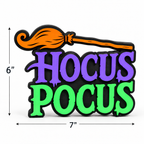 Hocus Pocus Halloween Sign