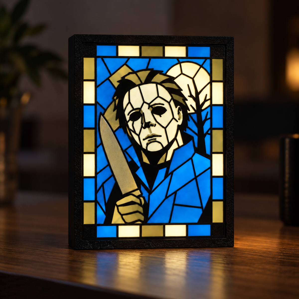 Michael Myers Glass Light Box