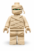 Mummy Block Figure | 8” 3D Printed Halloween Decor