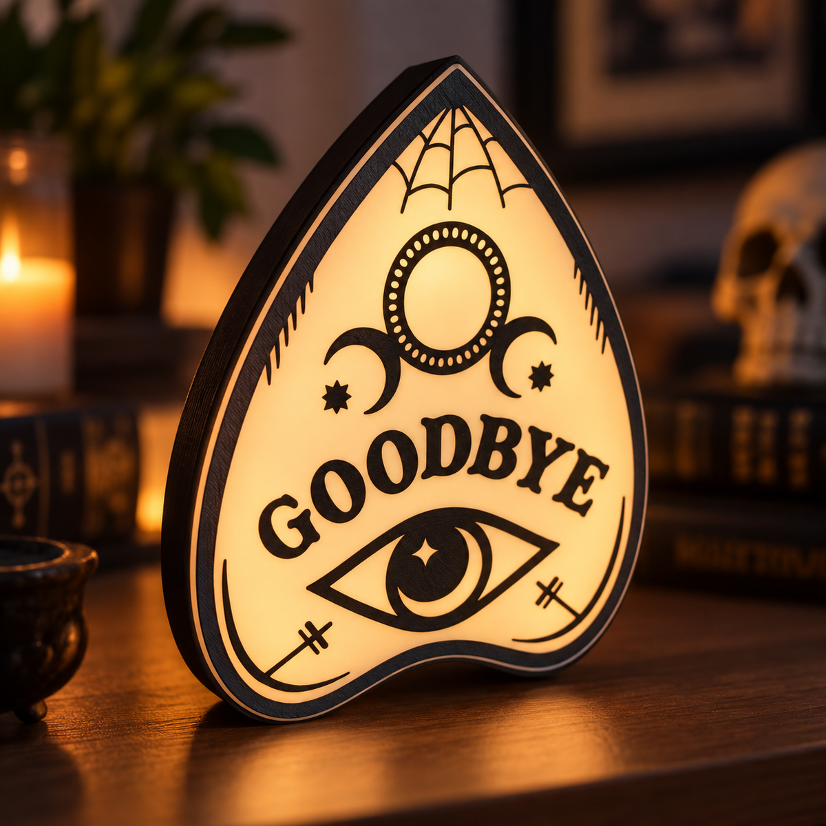 Ouija Planchette Light Box