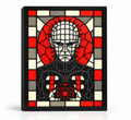 Pinhead 3D Printed Stained Glass Light Box | Hellraiser Horror Lamp