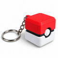 Poké Ball Fidget Clicker Keychain | Pokémon Inspired 3D Printed Fidget